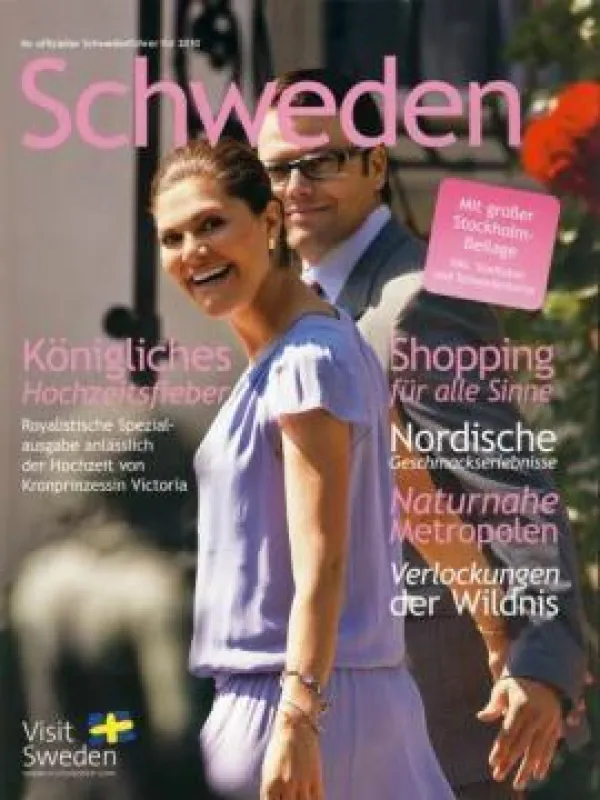 offiziellen Schwedenreiseführer für 2010: »Königliches Hochzeitsfieber«,