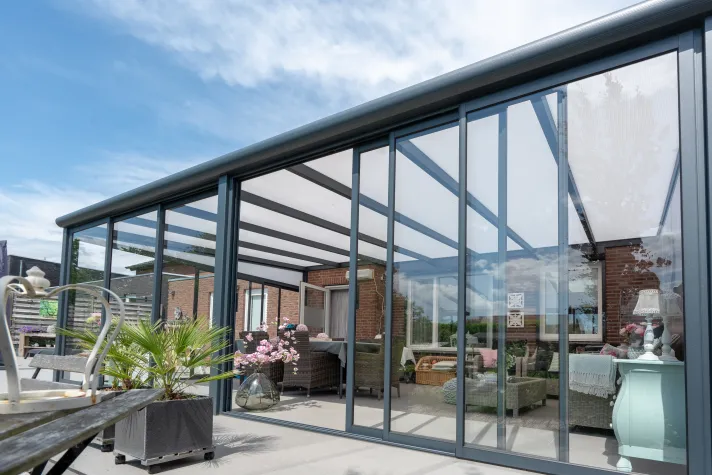 Was ist der Unterschied zwischen Glasschiebewand und Rahmenschiebeanlage? Bild: Was ist der Unterschied zwischen Glasschiebewand und Rahmenschiebeanlage?