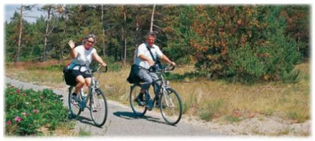 Bild: DFDS: Mit der Fähre und dem Fahrrad auf die Kurische Nehrung