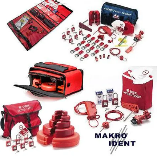 Bild: Lockout-Tagout Sets für sichere Wartung und Reparaturen
