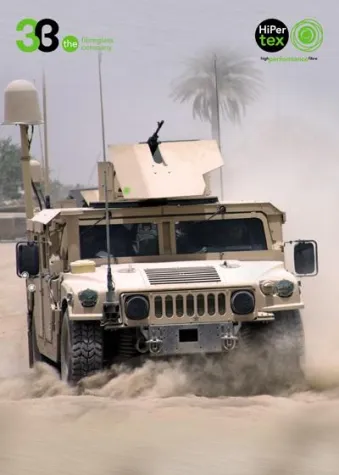 Von Roll stellt mit PARA-LITE® PHT20 ein neues ballistisches Material Bild: Von Roll stellt mit PARA-LITE® PHT20 ein neues ballistisches Material