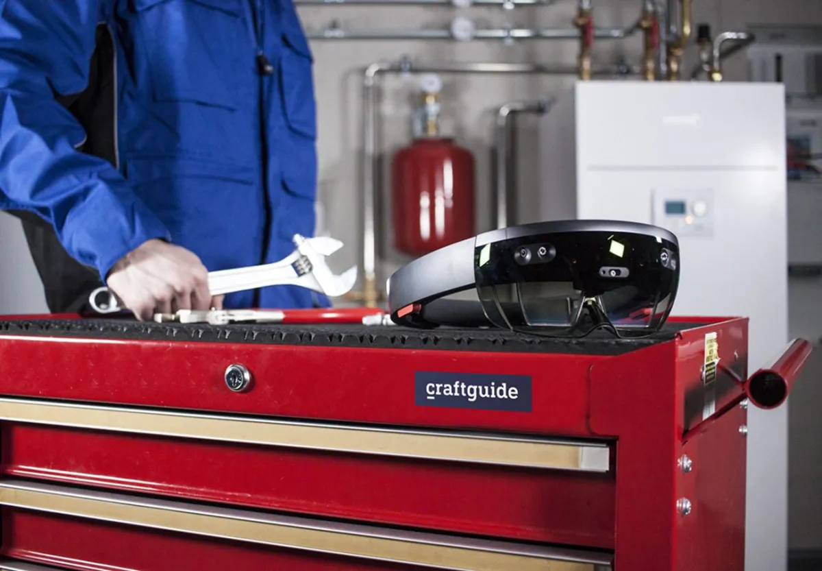 craftguide Augmented-Reality-Brille (© craftguide)