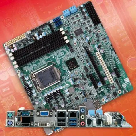 Bild: IPC Micro-ATX Board mit besserer Sicherheit und Reaktionsgeschwindigkeit