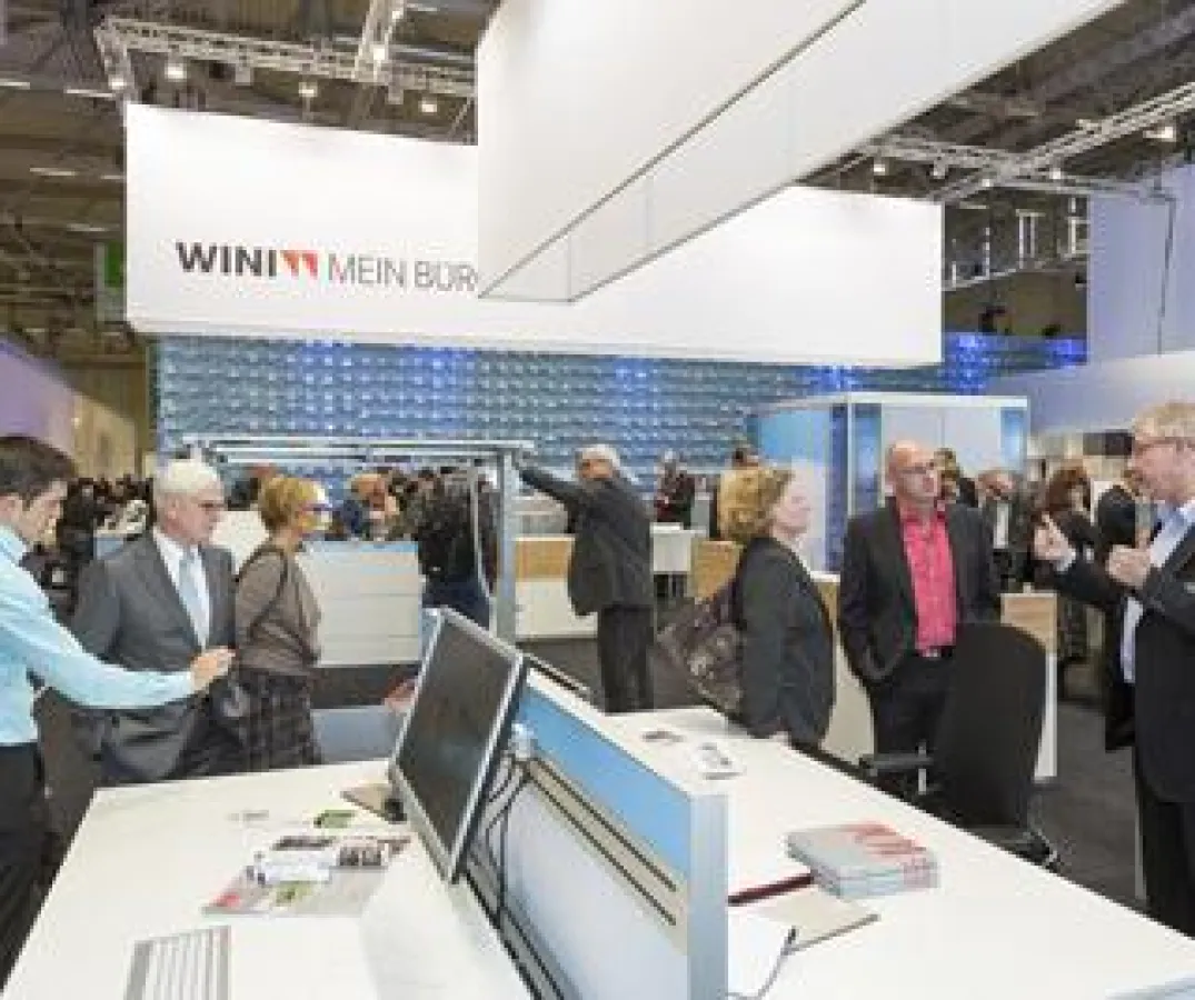 WINI-Messestand auf der ORGATEC 2012