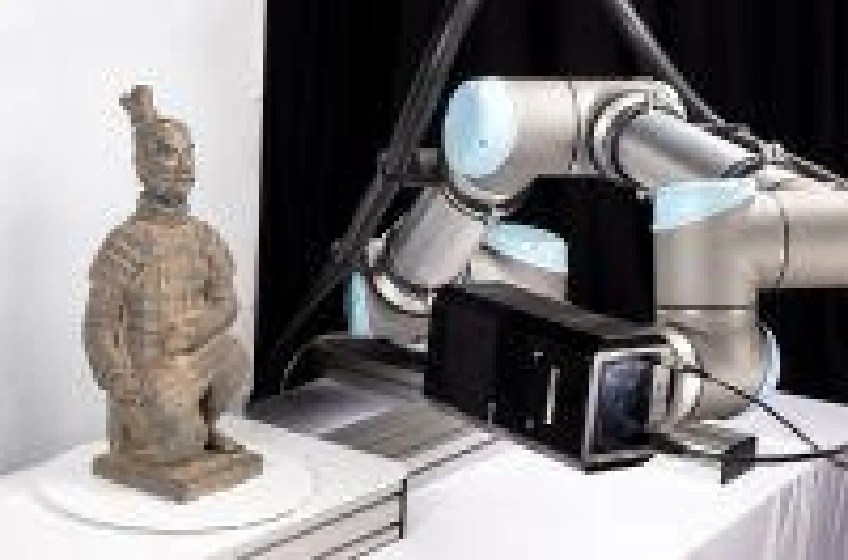 Der CultArm3D-P ist eine flexible Lösung für hochauflösende Scans kultureller Güter. @Fraunhofer IGD