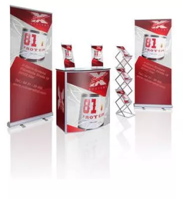 Bild: Business Talk zwischen Banner Displays und Outdoor Displays