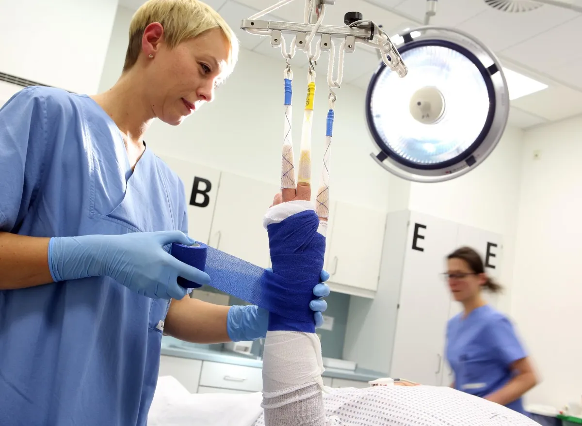 24-Stunden-Versorgung bei Handverletzungen. Foto: UKR