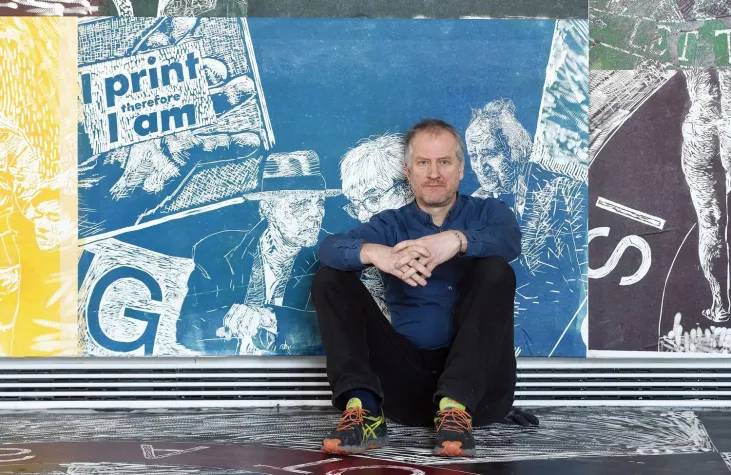 Bild: Ausstellung Thomas Kilpper Das Sein bestimmt das Bewußtsein – Teil 2 