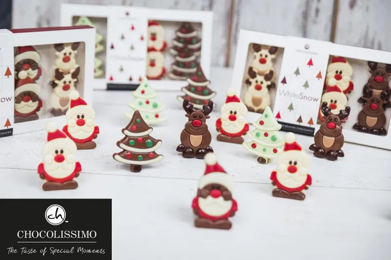 Bild: Innovative Weihnachtsgeschenke aus Schokolade