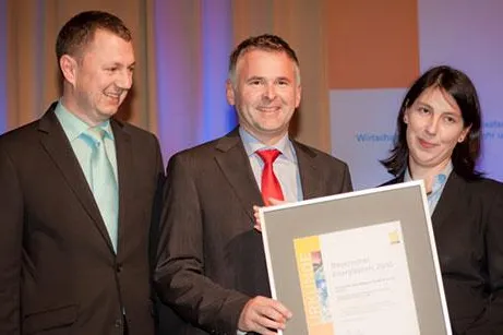 Bayerischer Energiepreis für Wärmedämmfassade WDF von Schlagmann Poroton Bild: Bayerischer Energiepreis für Wärmedämmfassade WDF von Schlagmann Poroton