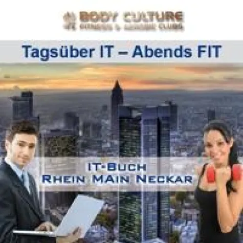 Bild: Morgens IT und Abends Fitness