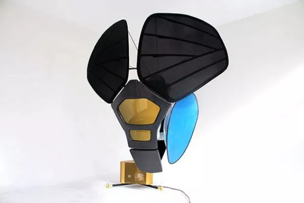 Bild: Konstantin Landuris präsentiert DESIGN HEART im Rahmen der MCBW auf der Münchner Museumsinsel