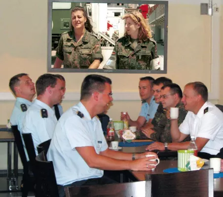 Bild: bwinfonet e.V. unterstützt soziale Kommunikation von Soldaten