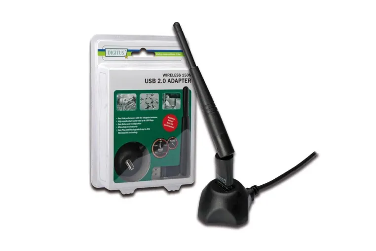 Bild: DIGITUS® erweitert sein Sortiment um 150Mbps Wireless LAN Adapter