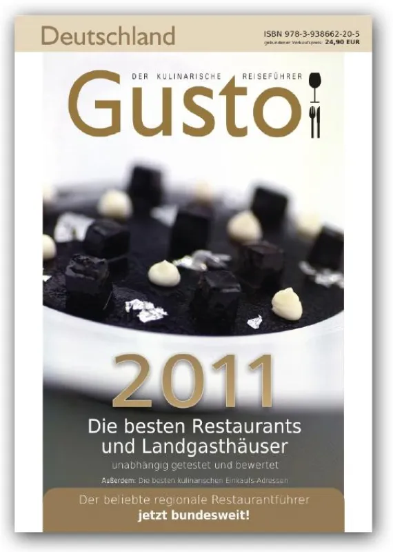 Gusto Deutschland 2011 (ISBN 978-3-938662-20-5)