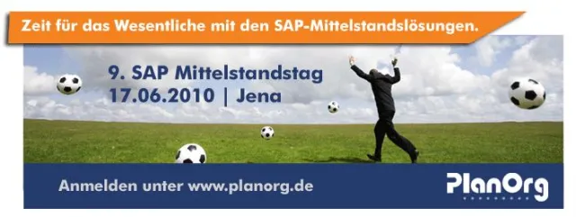 Bild: SAP-Mittelstandstag 2010 der PlanOrg Informatik GmbH