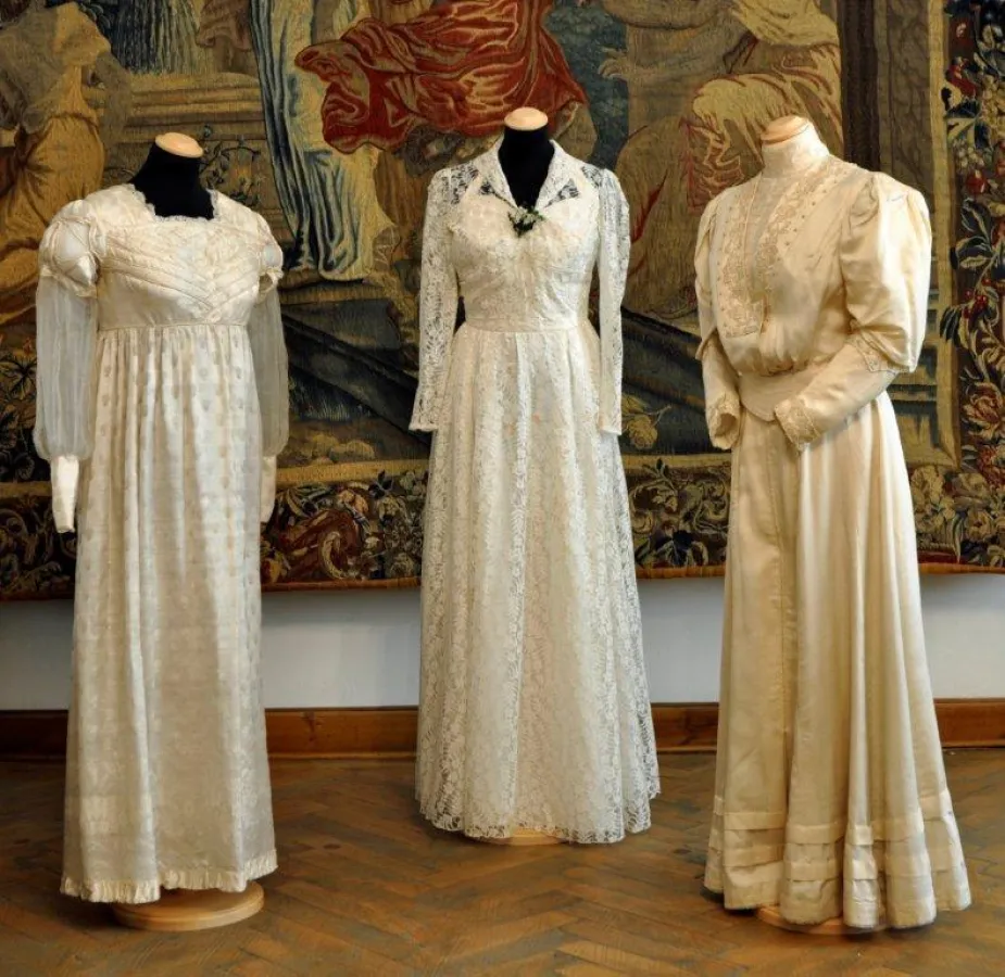 Brautkleider aus dem 19. Jahrhundert