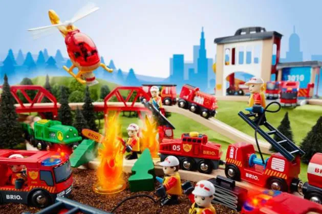 BRIO feiert mit dem brandneuen Fire Rescue-Thema TV Premiere Bild: BRIO feiert mit dem brandneuen Fire Rescue-Thema TV Premiere