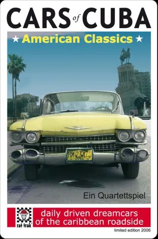 Cars of Cuba Quartett-Spiel Bild: Cars of Cuba Quartett-Spiel