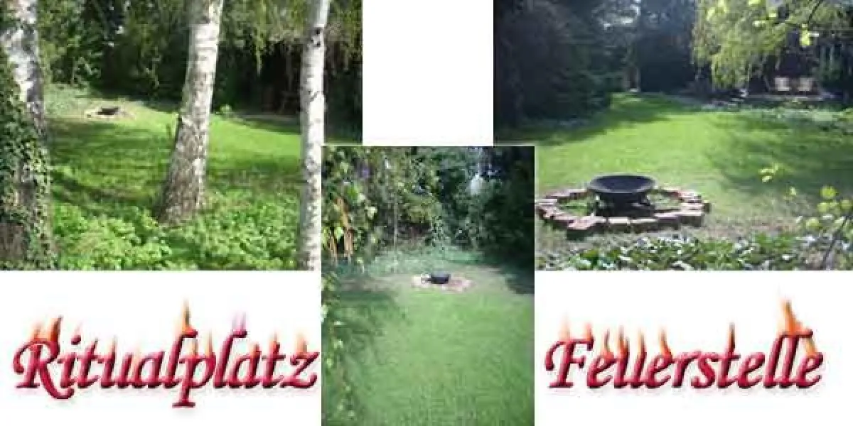 Feuerstelle, Grillplatz, Ritualplatz für Feuerritual in Wien