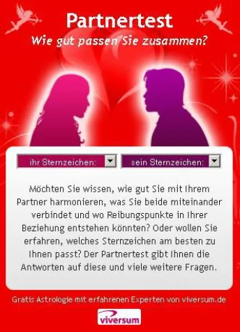Bild: Horoskop-Widgets, Orakel-Widgets und vieles mehr auf viversum.de