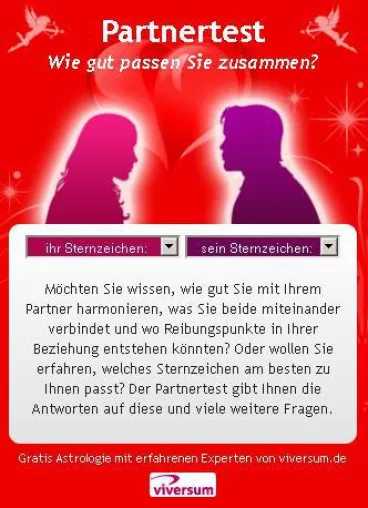 Horoskop-Widgets, Orakel-Widgets und vieles mehr auf viversum.de Bild: Horoskop-Widgets, Orakel-Widgets und vieles mehr auf viversum.de