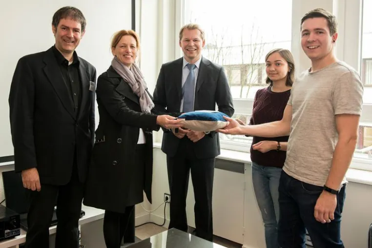 Bildungsministerin Prien eröffnet Smart Area der FH Wedel Bild: Bildungsministerin Prien eröffnet Smart Area der FH Wedel