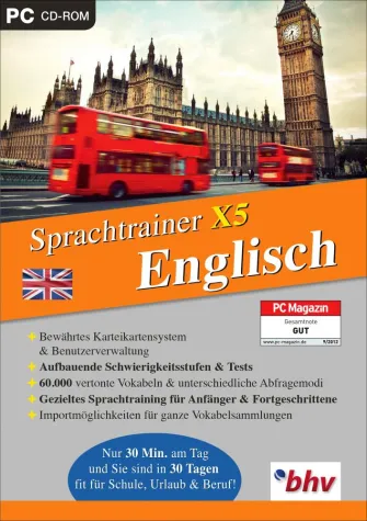 Bild: Sprachen spielend lernen für Schule, Job und Freizeit mit den Sprachtrainern X5