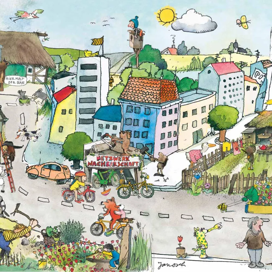 Netzwerk Nachbarschaft / Janosch