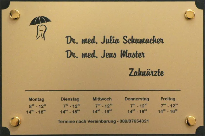 Schilder und Lasergravur: innovative Konstellation im Start-Up Bild: Schilder und Lasergravur: innovative Konstellation im Start-Up