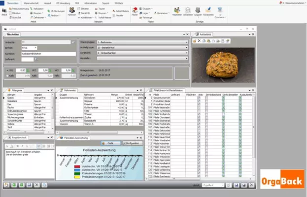 Bild: südback: Doppelter Auftritt von OrgaBack, der integrierten Software für Bäckereien und Konditoreien