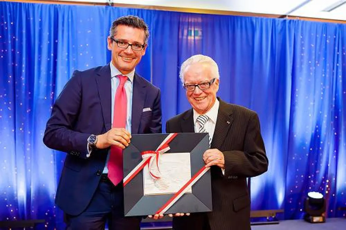 Dr.Michael Fraas (links) und Oskar Schlag (Bild: SMIC!)