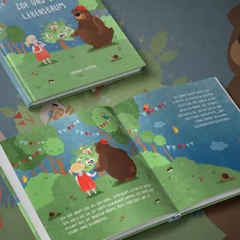 Bild: Personalisiertes Kinderbuch als Geschenk für besondere Anlässe