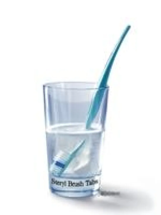 In 5 Minuten eine keimfreie Zahnbürste