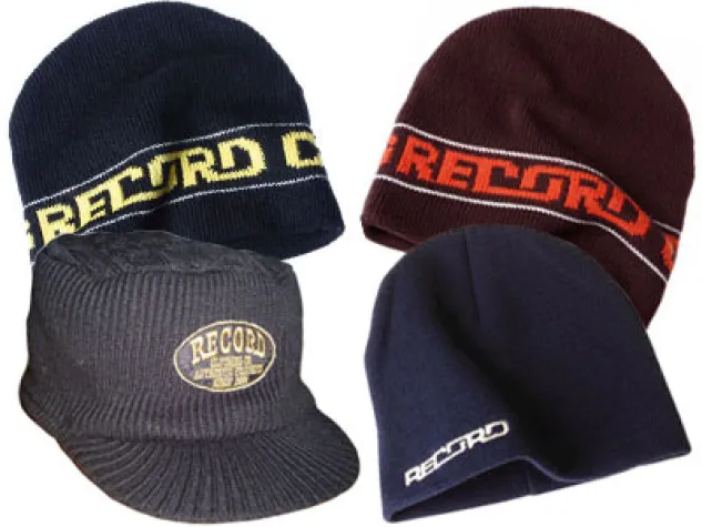 Bild: Beanies von RECORD bei chrisandalex.de - und der Winter kann kommen