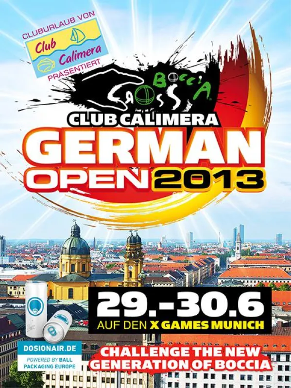 Crossboccia Club Calimera German Open bei den X Games in München