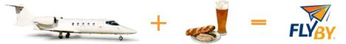 Flyby startet den Weißwurstjet