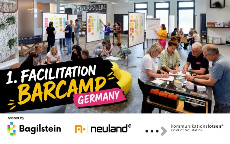 Bild: Startschuss für neue Eventreihe: Neuland veranstaltet 1. Facilitation Barcamp Deutschland