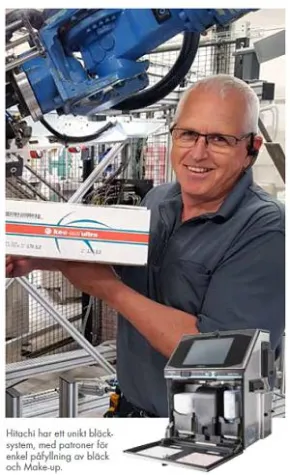 Schneller Wechsel bei Keeplastics mit Hitachi Inkjetdruckern Bild: Schneller Wechsel bei Keeplastics mit Hitachi Inkjetdruckern