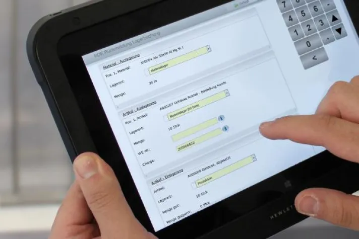 Bild: Chargenprotokollierung produktabhängig steuerbar