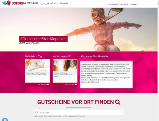 Bild: "Gutscheine statt Klopapier" Aktion hilft Betrieben in der Coronakrise