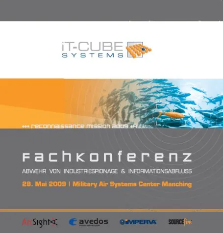 Bild: Fachkonferenz "Abwehr von Indurstriespionage & Informationsabfluss"