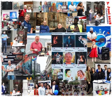 Inklusion und Integration auf die Colonnaden gebracht Bild: Inklusion und Integration auf die Colonnaden gebracht