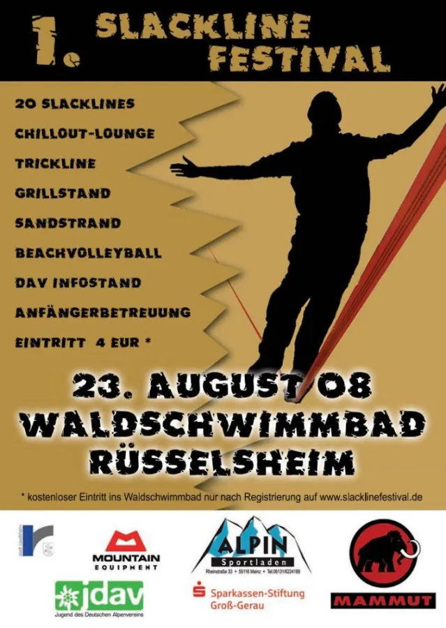 Flyer Slacklinefestival