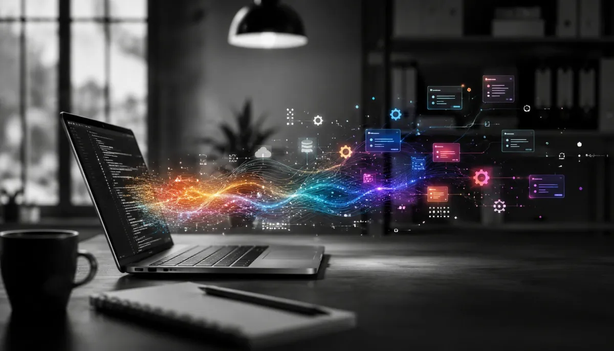 SchallOS Studio vereint Entwicklung mit KI, Runtime, Deployment und Cloud in einer Plattform (© M. Schall Verlag)