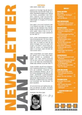 Bild: Kostenlose Informationen zum Thema „Leben & Arbeiten im Ausland“ im Januar 2014