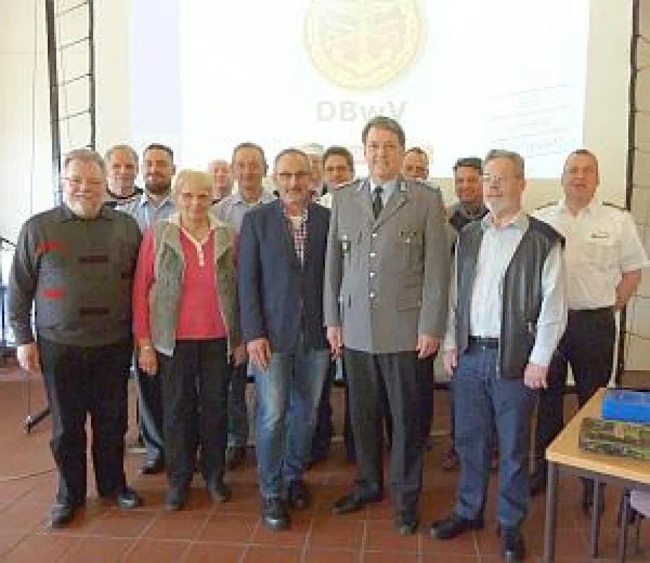 Der neu gewählte Vorstand. Foto: Hptm Schäfer