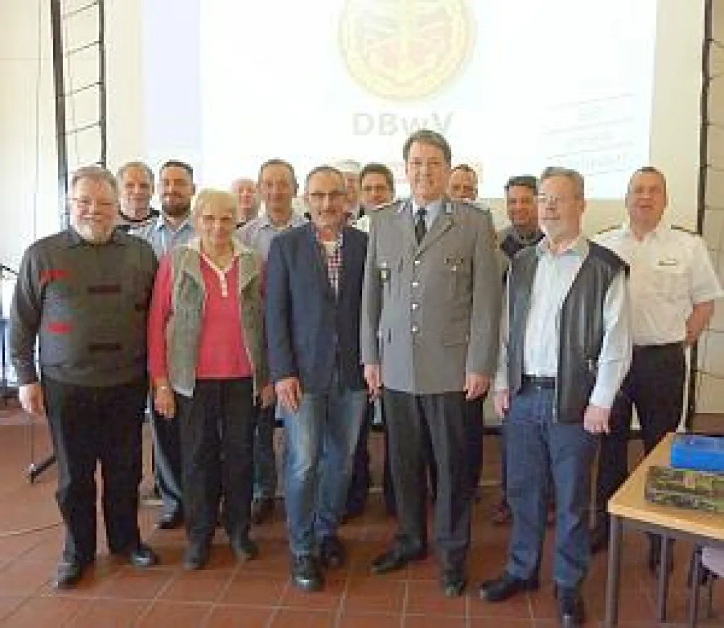 Der neu gewählte Vorstand. Foto: Hptm Schäfer