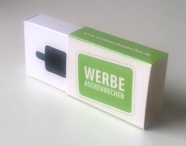 Bild: Aufmerksamkeit erregen und umweltbewusst handeln: Der werbeaschenbecher.de