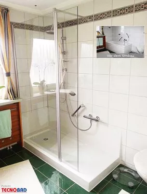 Bild: Wanne raus - Dusche rein: Barrieren im Bad schnell und einfach reduzieren